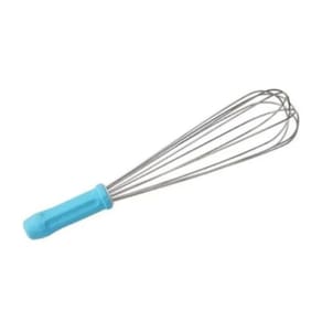 Fuê Azul 30cm - Batedor De Creme Em Inox