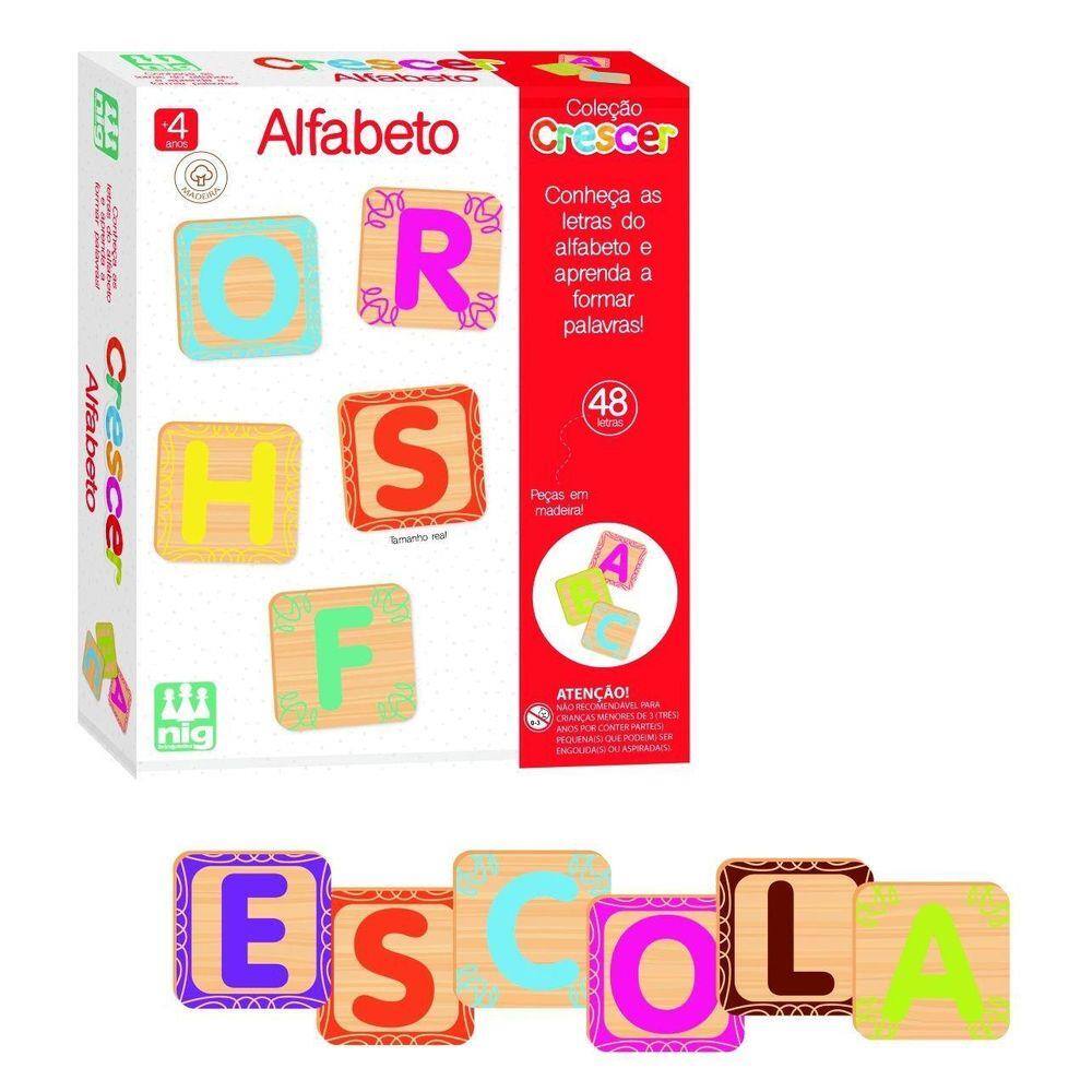 Jogo Educativo Bingo do Alfabeto - Lúdica Brinquedos