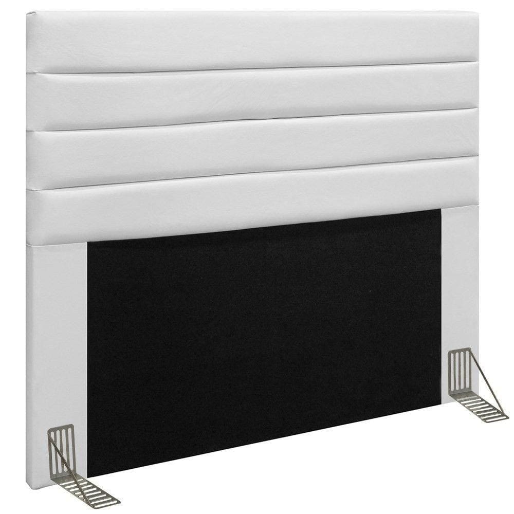 Cabeceira Cama Box Casal 140cm Rubi D10 Corano Branco
