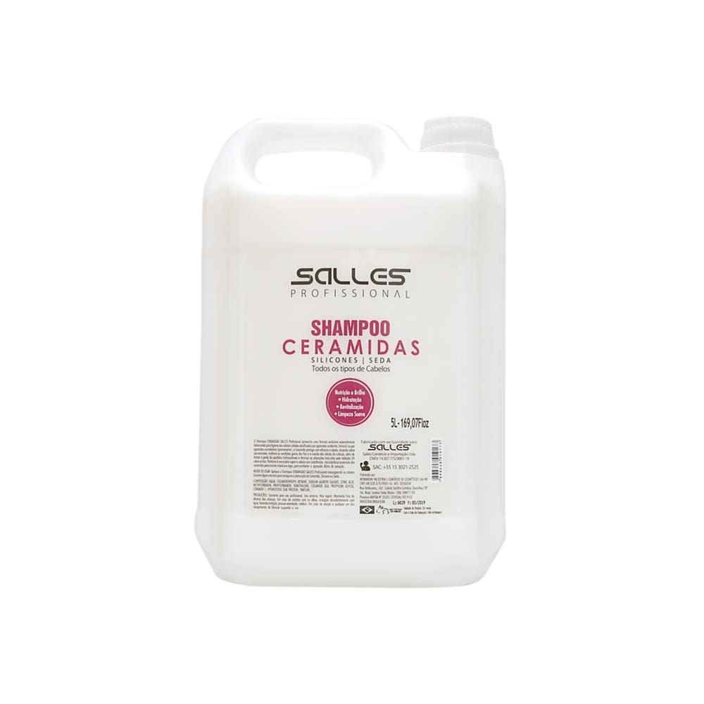 Shampoo Lavatório Ceramidas Salles Profissional 5L