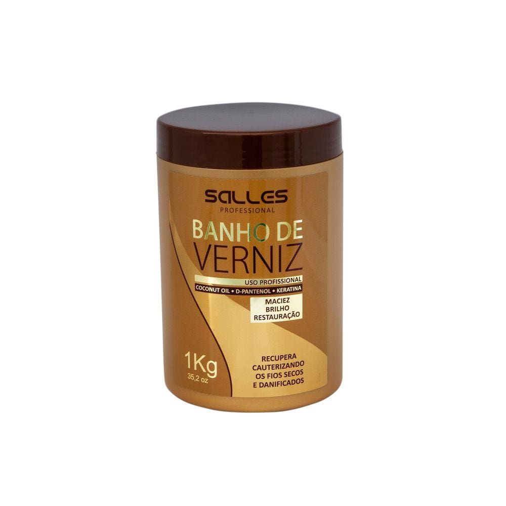 Máscara Banho de Verniz Salles Profissional 1kg