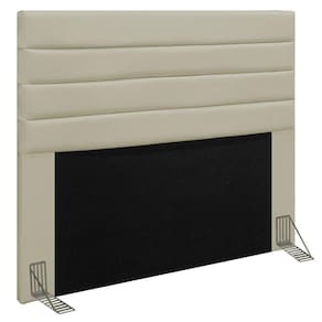 Cabeceira Cama Box Casal King 193cm Rubi D10 Corano Bege