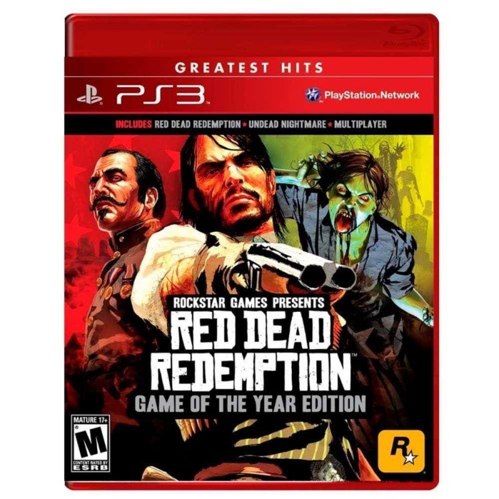 Red Dead Redemption 1 Ps3 (mídia Física) - Escorrega o Preço