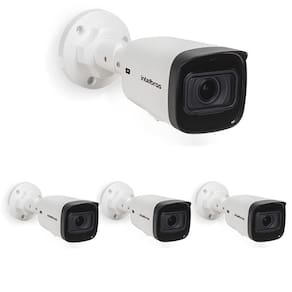 Kit 4 Câmeras IP 2 Megapixels 40m Zoom Motorizado VIP 3240 Z G2 Intelbras