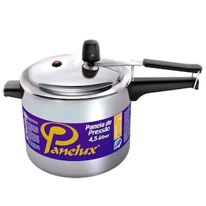 Panela de Pressão Panelux 4.5 Litros Alumínio Polida