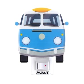 Luz Noturna Led Infantil Abajur Tomada Kombi 1w Amarela