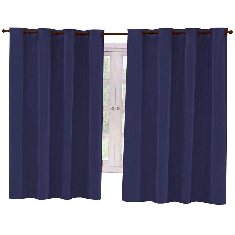 Cortina Corta Luz Pvc 2,20X1,40M Azul Marinho