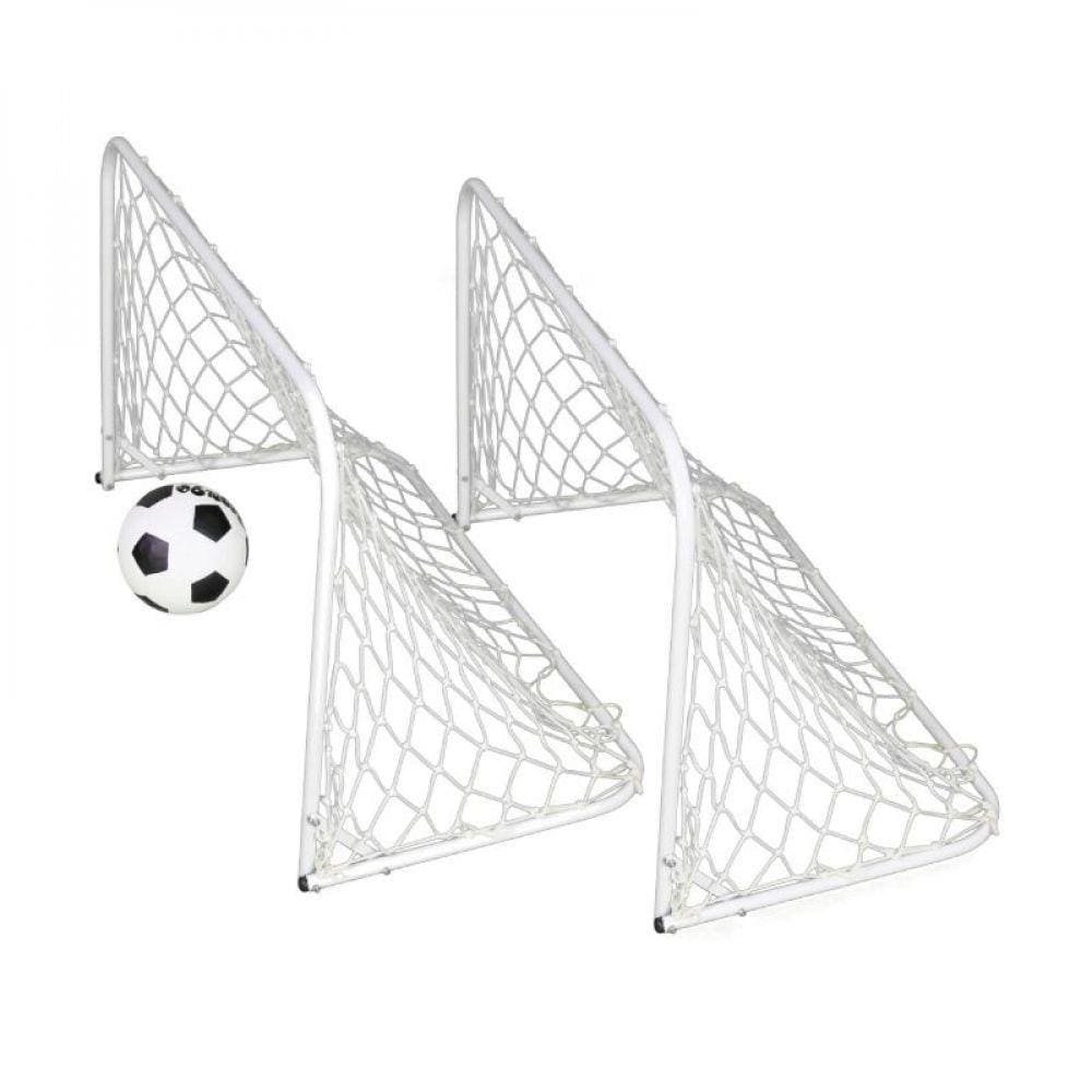 Kit (par) Mini Trave Futebol de Rua Junior