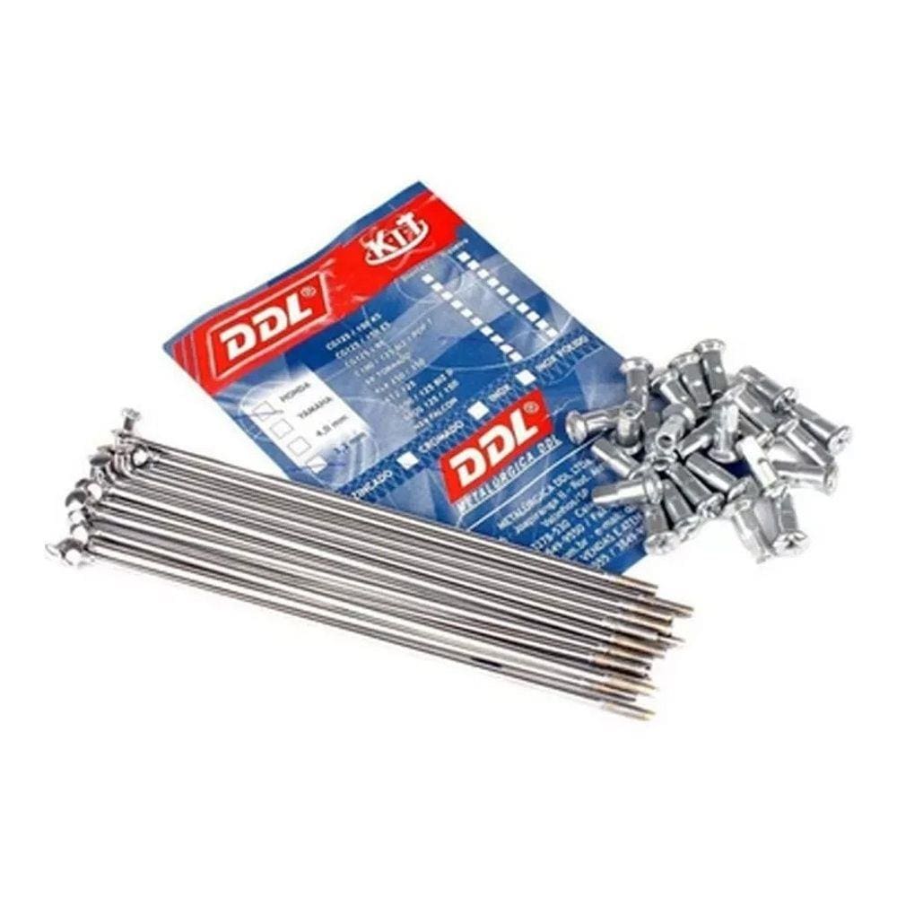 Raio Dianteiro NXR BROS 160 Disco Cromado 4MM JG (DDL)