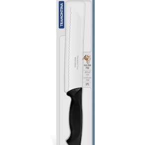 Faca Pão Lâmina Inox/Cabo Polipropileno Preto 7 23042107
