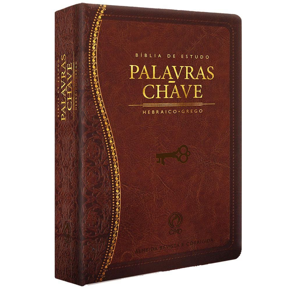 Biblia palavras chave marrom classica