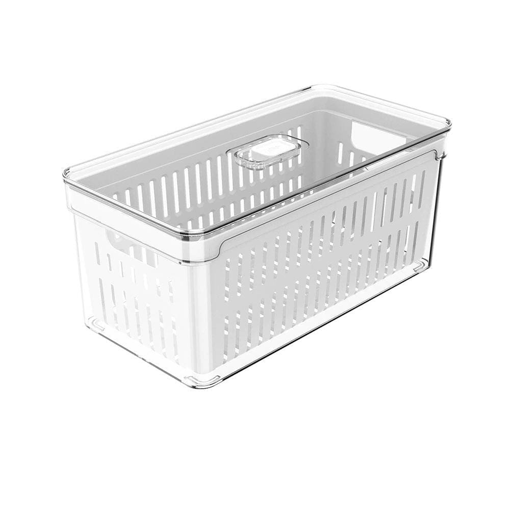 Organizador com Cesto Ou Clear Fresh Transparente 5 litros
