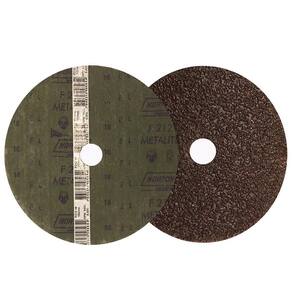 Disco Lixa Norton F212 G16 7P 180mm - Embalagem com 10 Unidades