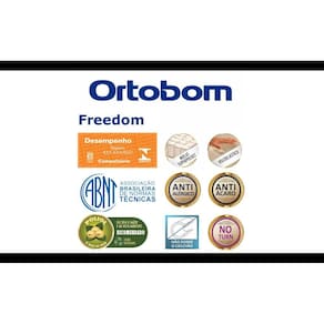 Colchão Freedom Viúva (128x188x32) - Ortobom