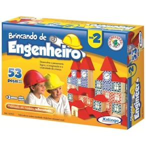 Brincando De Engenheiro 53 Peças