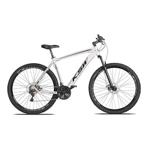 Bicicleta Aro 29 KSW XLT 21v Shimano Tourney Branco com Preto 19