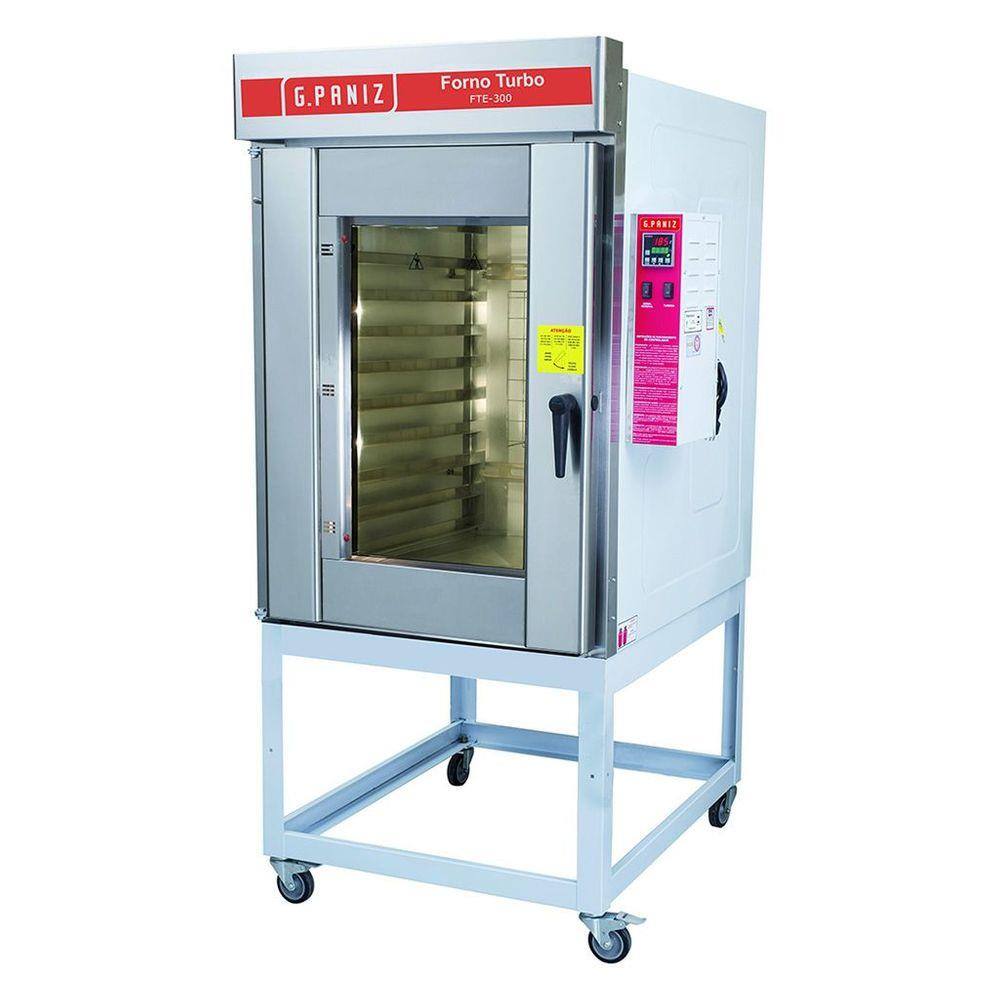 Forno turbo eletrico 10 esteiras ftt 300 tedesco | Casas Bahia