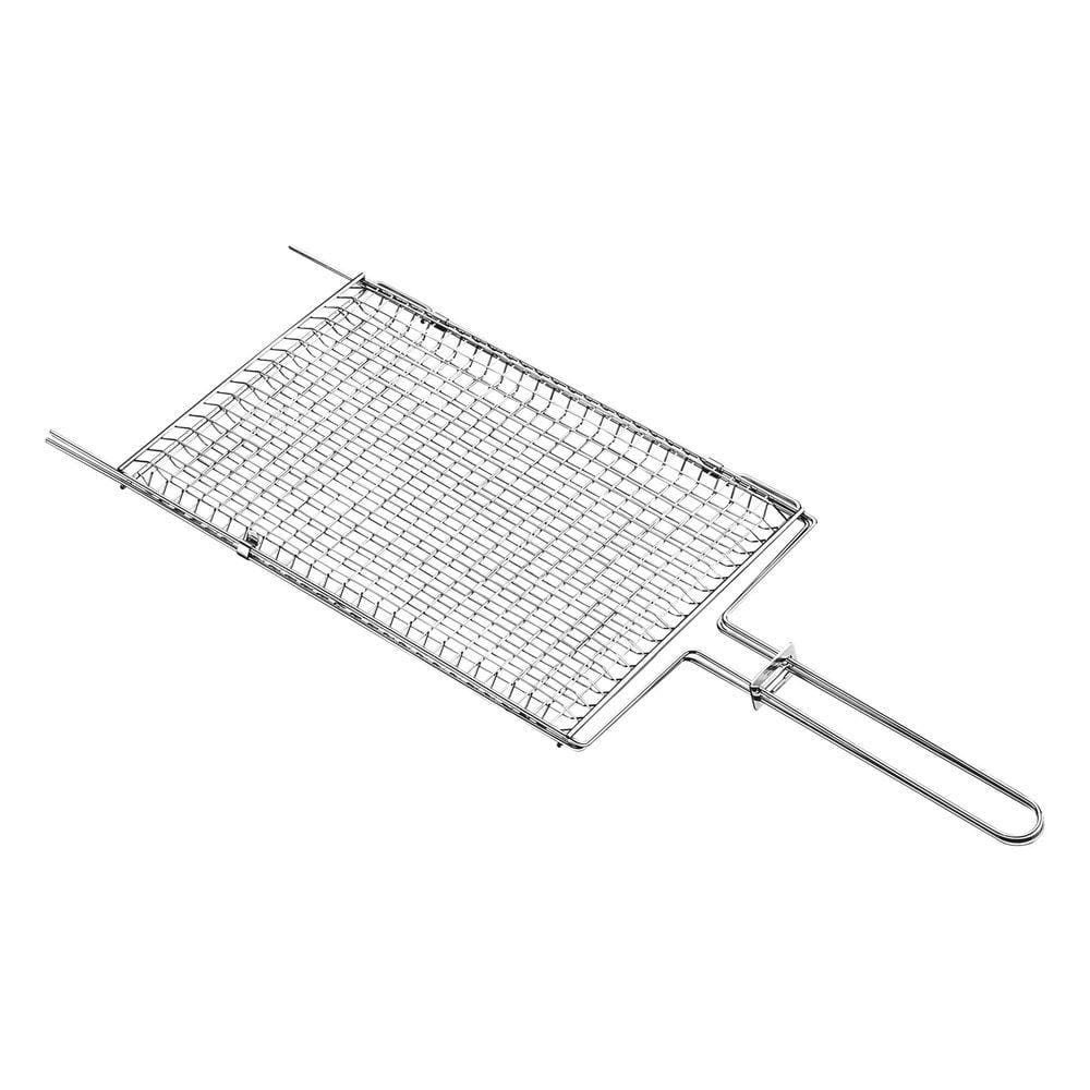 Grelha Tramontina Churrasco em Aço Inox 75,5 x 27 cm Tramontina