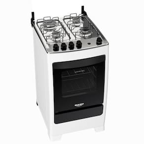 Fogão 4 Bocas Supreme com Acendimento Automático + Trempe Dupla e Plana