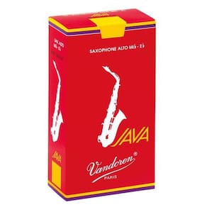 Palheta Vandoren Java Red 2,5 Para Sax Alto