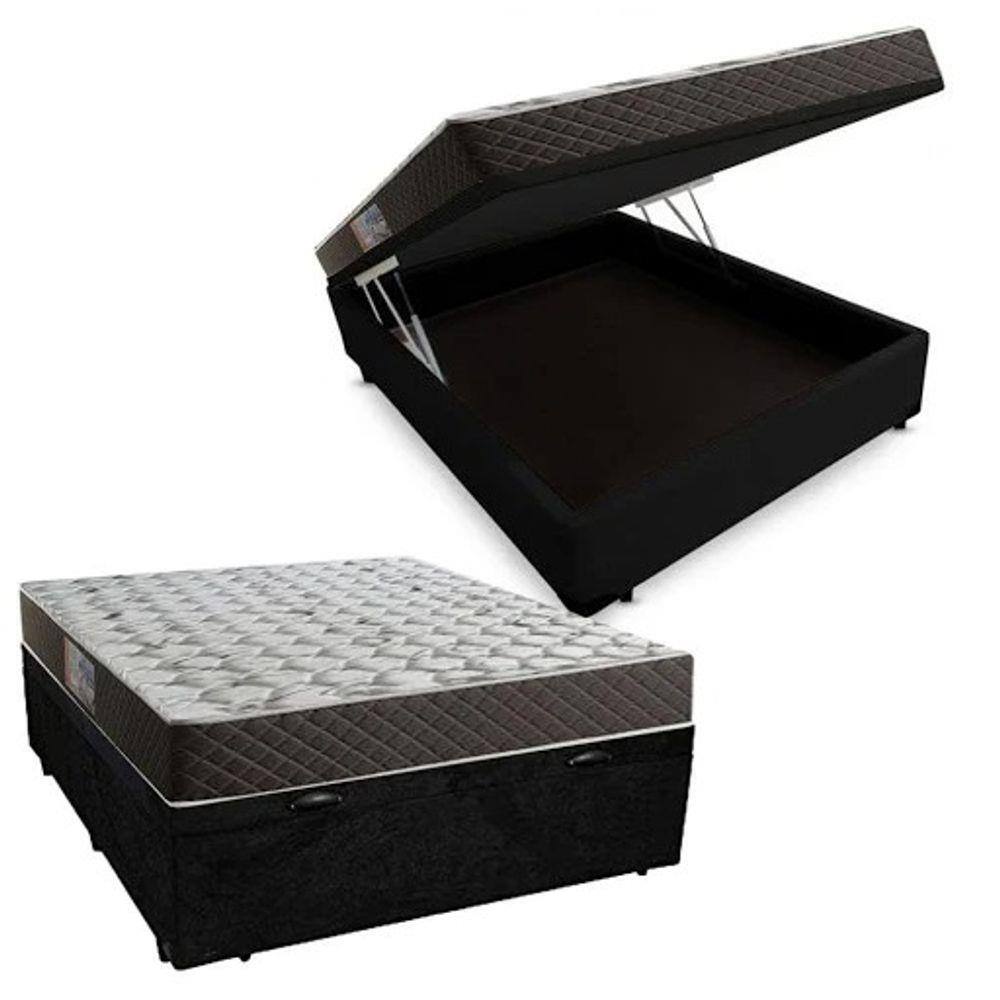 Box casal bau articulado 138x188cm | Casas Bahia