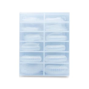 Molde F1 Sorriso Grande Unhas Gel Porcelana 120 Unidades