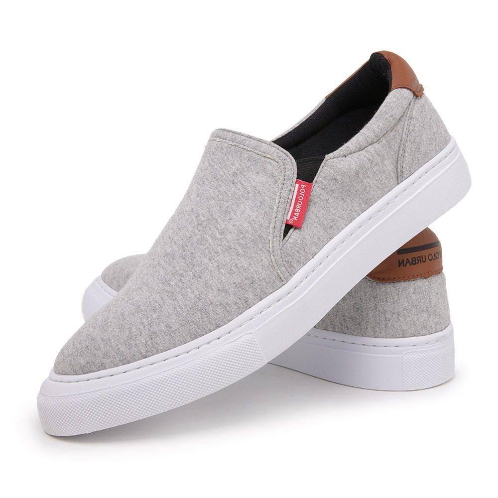 Sapatenis casual masculino slip on iate lancamento sapatofran relogio street  walker | Casas Bahia