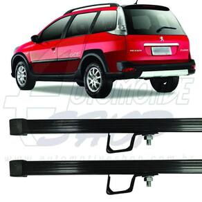 Rack Teto Roca Bagageiros Travessa Peugeot 207 SW Perua 166