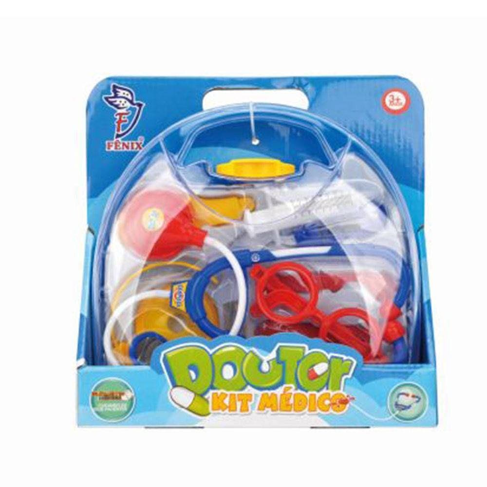 Brinquedo Kit Maleta Médica Azul Dr398a - Fenix