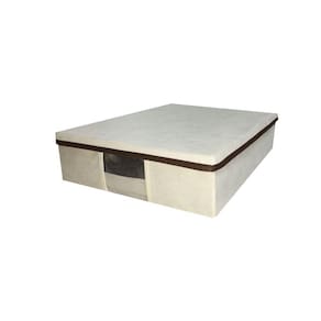 caixa para botas multiuso visor e tampa grande organização - L 37cm x A 11cm x P 50cm