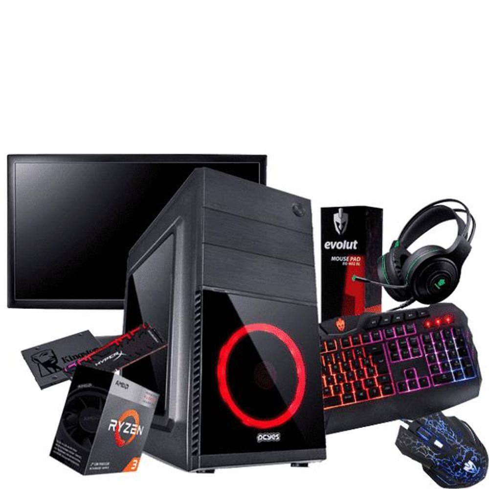 Pc gamer completo I3 / HD 320 GB / 4GB ram /230w - Imperiums