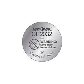 Bateria Lithium Rayovac Cr2032 Botão 3v Blister 5 Unidades