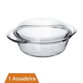 Terrina Redonda 1L Pequena Base 0,7L Tampa 0,3L Nadir