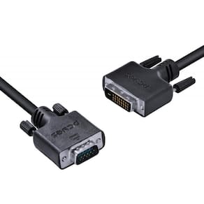 Cabo Dvi-i 24+5 Para Vga 15 Pinos Macho 2 Metros Pdvm15-2