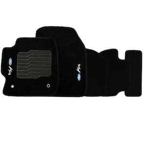 Jogo de Tapete Automotivo Carpete Ford Ka 2015 à 2019 Soft Logo Bordado 5 Peças