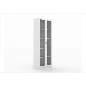 Armário Com 04 Prateleiras Para Home Office Branco