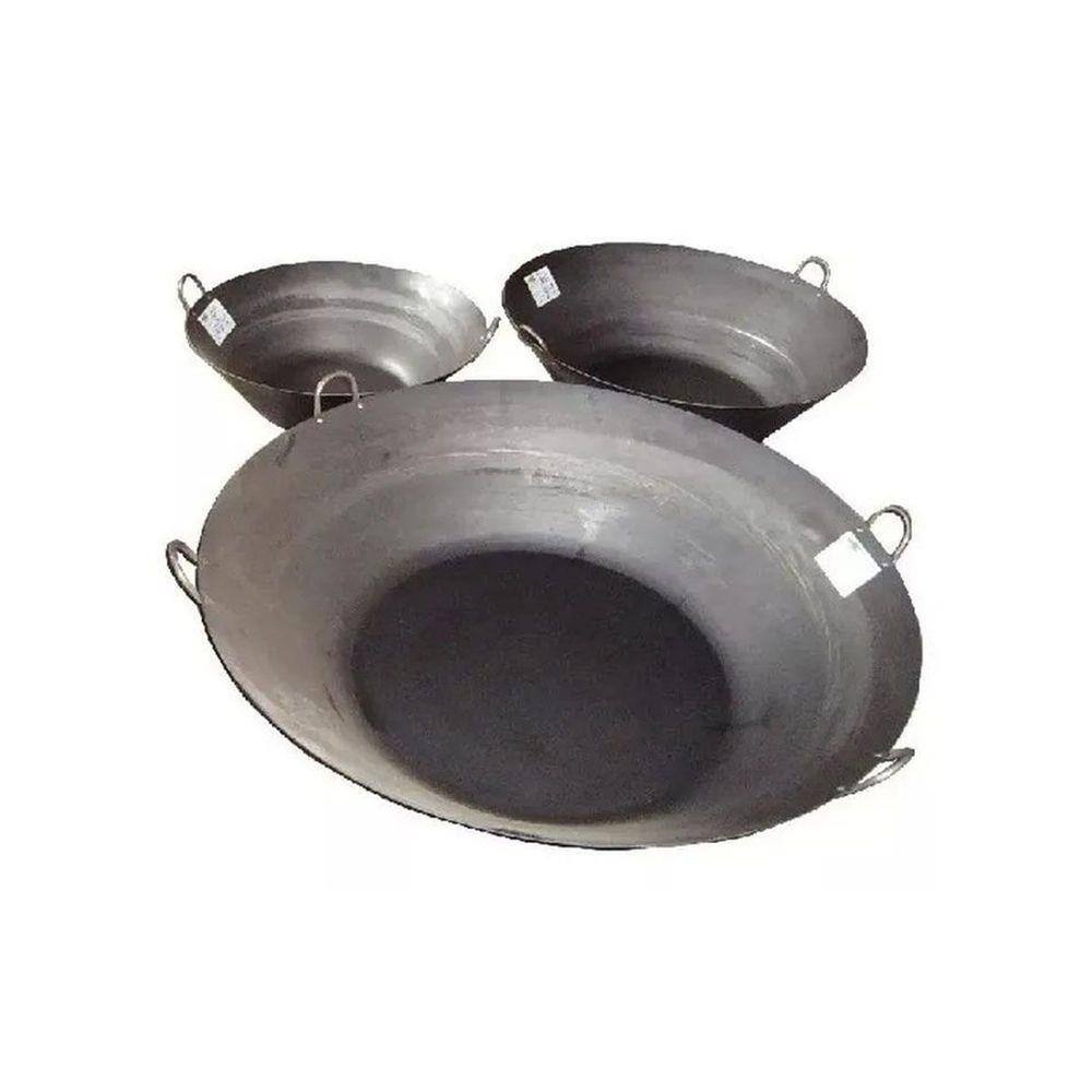 Tacho Beira Alta Preto Aço Carbono 80 Litros 91,5cm Diâmetro