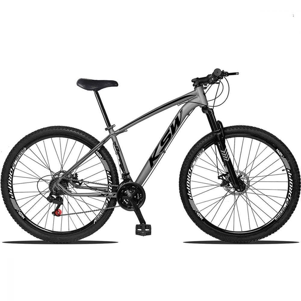 Bicicleta Aro 29 21 Marchas Shimano e Freios a Disco 19´´