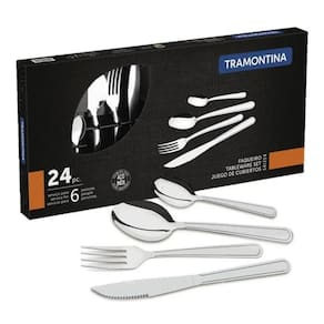 Faqueiro 24 Peças Buzios Inox 23799071 Tramontina