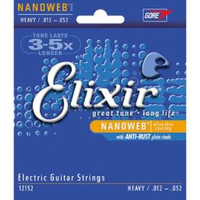 Encordoamento 012 Heavy Para Guitarra Elixir
