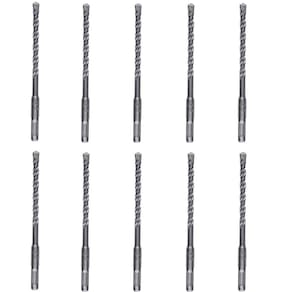 KIT 10 Broca SDS Plus Para Concreto 8x160mm MTX