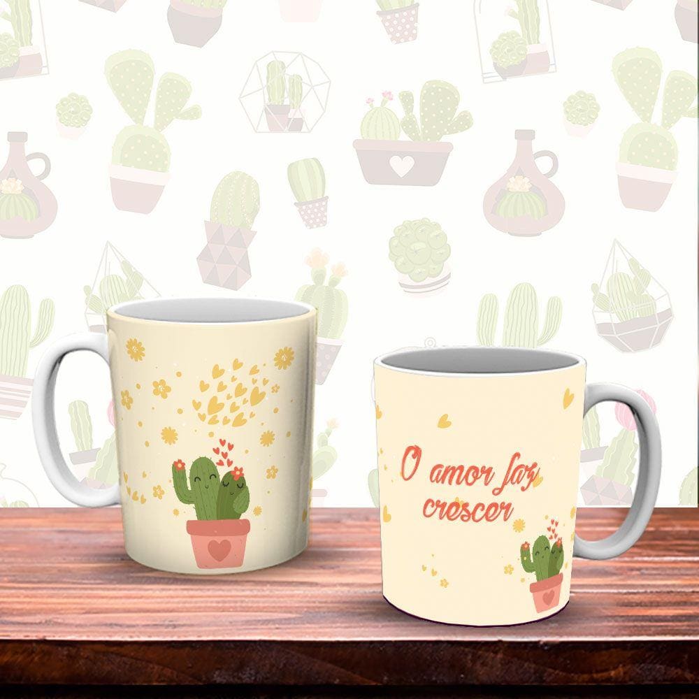 Caneca Personalizada Plantas Cactus 21