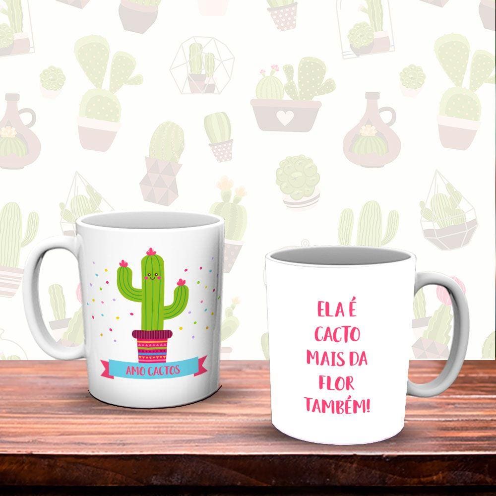 Caneca Personalizada Plantas Cactus 18