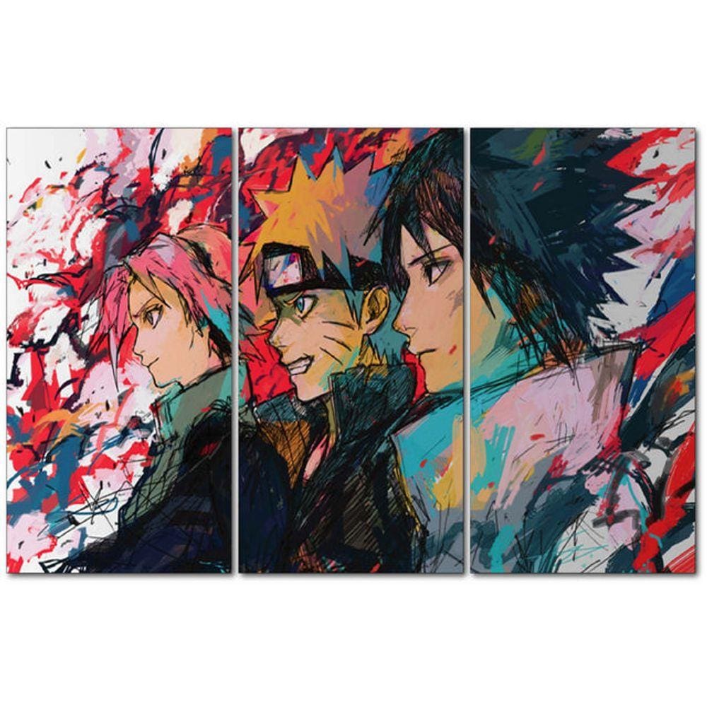 Quadro Decorativo Naruto Desenho Anime Salas Quartos Decorações