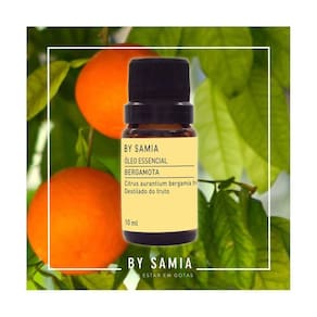 Óleo Essencial Bergamota 10Ml By Samia