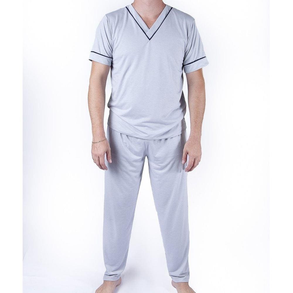 camisa meia estação masculina