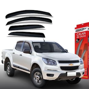 Calha de Chuva S10 2013 em Diante 4 Portas Chevrolet GM Marçon