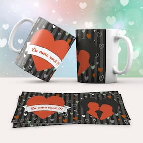Caneca Personalizada Love 77
