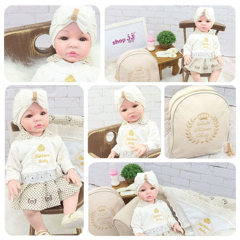 Bebe reborn boneca princesa original realista fada promocao casas bahia