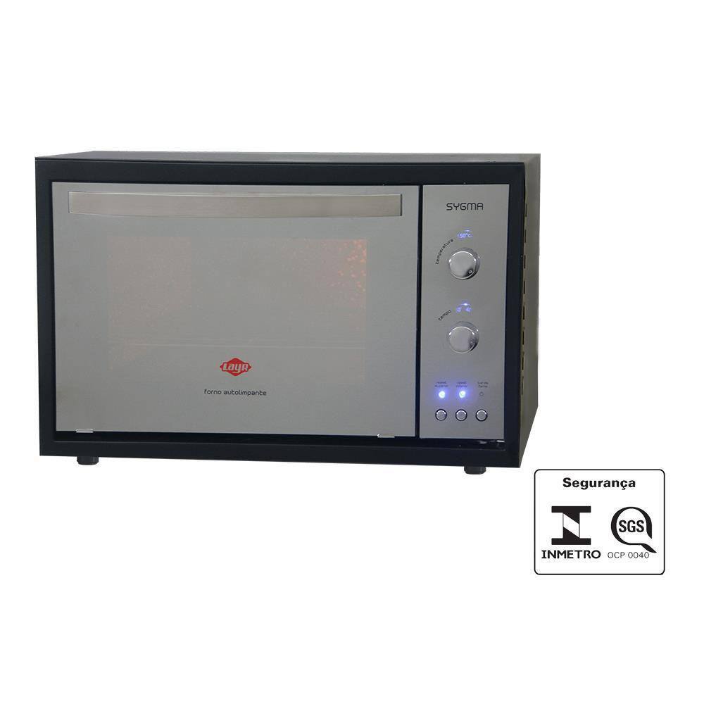 Forno 46l Layr Preto - Elétrico - Sygma - 110v